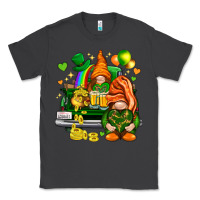 Smoke St. Patrick's Day gnomies with heart Classic Tee - HowdyJamesFarm