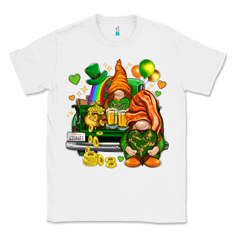 St. Patrick's Day Gnomies With Heart Classic Tee by HowdyJamesFarm | Teevron