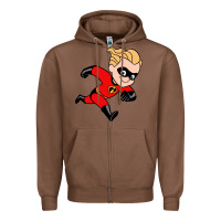 Chestnut incredibles Zipper Hoodie - linhVisuals