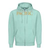 Seafoam The university of the pacific Zipper Hoodie - linhVisuals