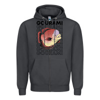 Smoke giant gourami fish 80's monster fish keeper tropical fish t shirt Zipper Hoodie - linhVisuals