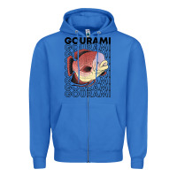 True Royal giant gourami fish 80's monster fish keeper tropical fish t shirt Zipper Hoodie - linhVisuals