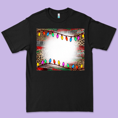 Christmas Bleach Effect Tumler Premium Tee Designed By Cowcowdesign