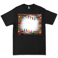 Black christmas bleach effect tumler Premium Tee - CowCowDesign