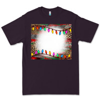 Plum christmas bleach effect tumler Premium Tee - CowCowDesign