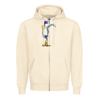 Sandshell road runner Zipper Hoodie - linhVisuals