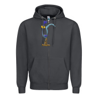 Smoke road runner Zipper Hoodie - linhVisuals
