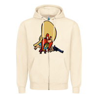 Sandshell sam yosemite Zipper Hoodie - linhVisuals