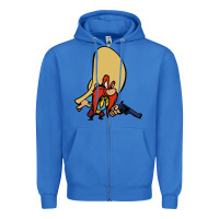 True Royal sam yosemite Zipper Hoodie - linhVisuals