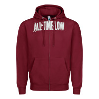 Burgundy new new all time low 03 Zipper Hoodie - linhVisuals