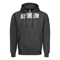 Charcoal Heather new new all time low 03 Zipper Hoodie - linhVisuals