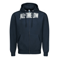 Navy new new all time low 03 Zipper Hoodie - linhVisuals