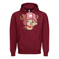Burgundy one piece Zipper Hoodie - linhVisuals