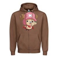Chestnut one piece Zipper Hoodie - linhVisuals
