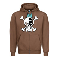 Chestnut one piece Zipper Hoodie - linhVisuals