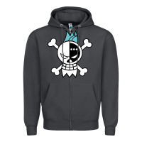 Smoke one piece Zipper Hoodie - linhVisuals
