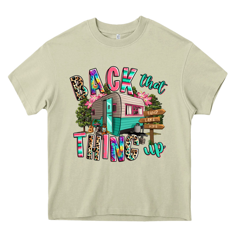 Back That Thing Up Camping Heavy Core Tee by RanaPortraitStore | Teevron