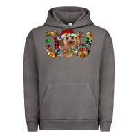 Pigment Tornado Cockapoo Christmas Joy Urban Hoodie - RanaPortraitStore