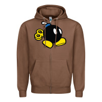 Chestnut bomb Zipper Hoodie - linhVisuals