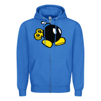 True Royal bomb Zipper Hoodie - linhVisuals