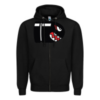 Black bullet bill Zipper Hoodie - linhVisuals