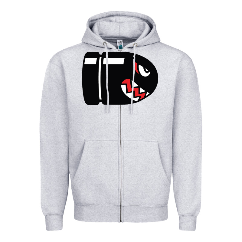 Bullet Bill Zipper Hoodie by linhVisuals | Teevron