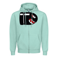 Seafoam bullet bill Zipper Hoodie - linhVisuals