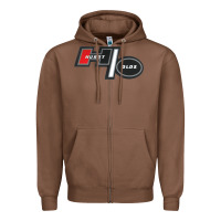Chestnut Hurst Old Zipper Hoodie - linhVisuals