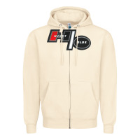 Sandshell Hurst Old Zipper Hoodie - linhVisuals