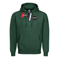 Sports Green Hurst Old Zipper Hoodie - linhVisuals