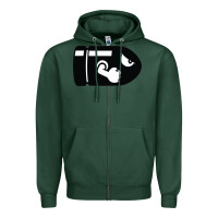Sports Green bullet bill Zipper Hoodie - linhVisuals