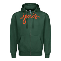 Sports Green Jenis Ice Creams Zipper Hoodie - linhVisuals