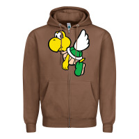 Chestnut koopa troopa Zipper Hoodie - linhVisuals