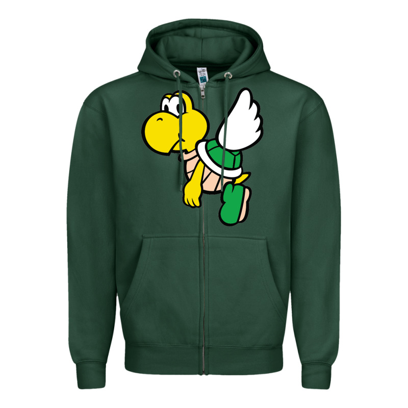 Koopa Troopa Zipper Hoodie by linhVisuals | Teevron