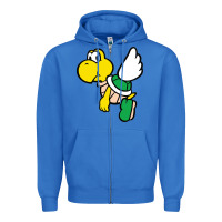 True Royal koopa troopa Zipper Hoodie - linhVisuals