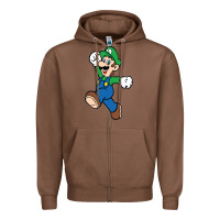 Luigi Zipper Hoodie | Teevron