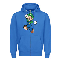True Royal luigi Zipper Hoodie - linhVisuals