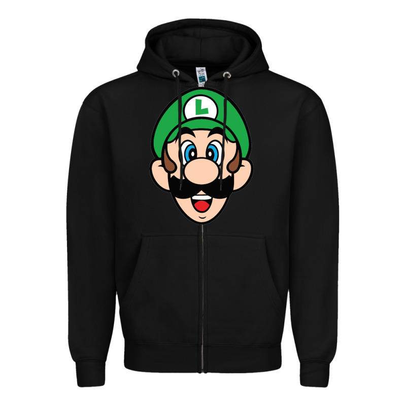 Luigi Zipper Hoodie by linhVisuals | Teevron