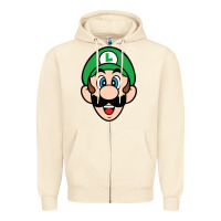 Sandshell luigi Zipper Hoodie - linhVisuals