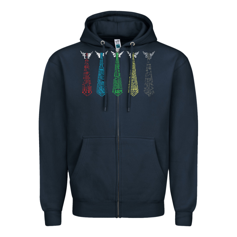 Tally Hall Ties Zipper Hoodie by linhVisuals | Teevron