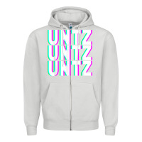 Dove Grey untz untz untz techno dubstep riddim raver dj party t shirt Zipper Hoodie - linhVisuals