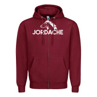Burgundy Jordache Zipper Hoodie - linhVisuals