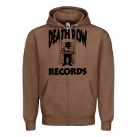Chestnut death row record Zipper Hoodie - linhVisuals
