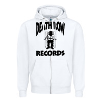 White death row record Zipper Hoodie - linhVisuals