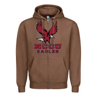 Chestnut nccu eagles Zipper Hoodie - linhVisuals