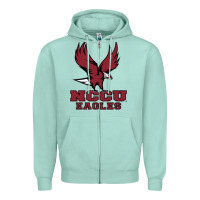 Seafoam nccu eagles Zipper Hoodie - linhVisuals