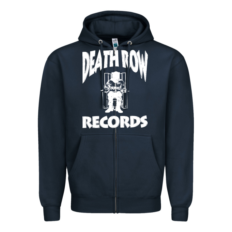 Death Row Record Zipper Hoodie by linhVisuals | Teevron