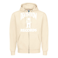 Sandshell death row record Zipper Hoodie - linhVisuals