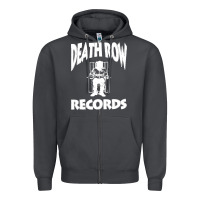 Smoke death row record Zipper Hoodie - linhVisuals