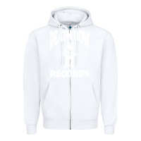 White death row record Zipper Hoodie - linhVisuals